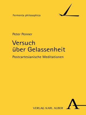 cover image of Versuch über Gelassenheit